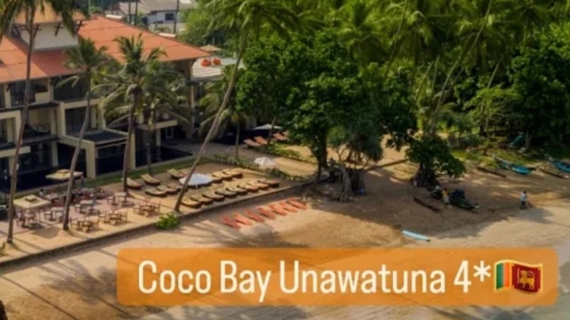 CocoBay Unawatuna бутик отель на Шри Ланке #шриланка