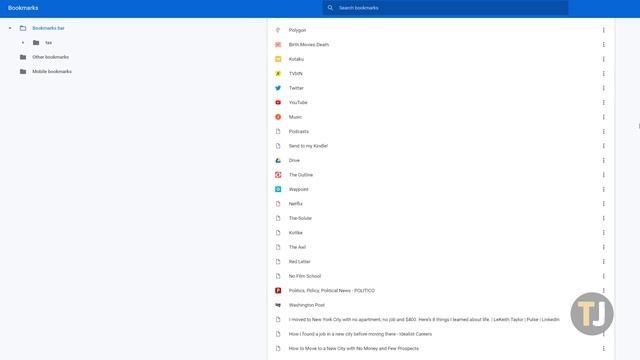 How to Delete All Bookmarks from Google Chrome!
