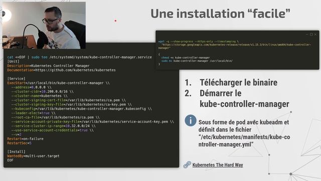 Kubernetes kube-controller-manager : regroupement des controllers d'un cluster Kubernetes