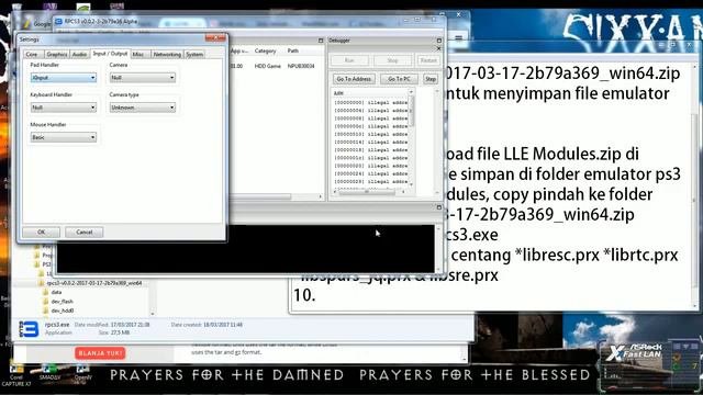 Tutorial Install Emulator PS3 RPCS3 2017 di PCLaptop