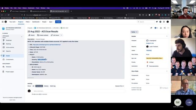 Demo #15 ACS Jira Integration Demo