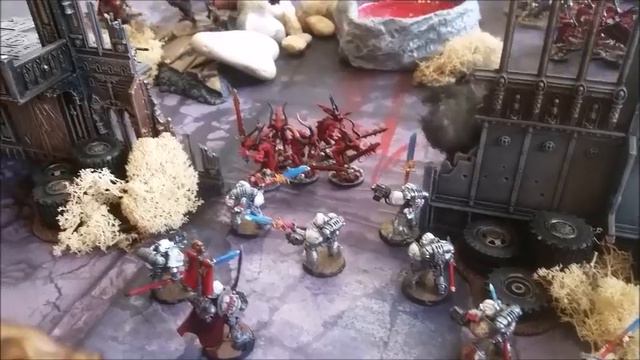 Warhammer 40k Battle Report 7th Edition Khorne Daemonkin Vs Grey Knights