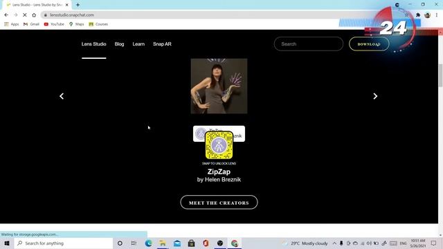 how to download lens studio in windows 10 pc/laptop//tik tech//