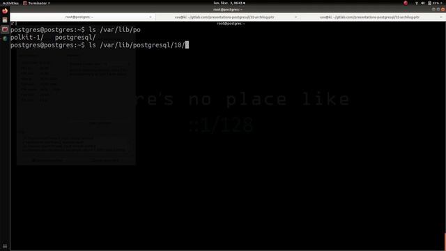 POSTGRESQL - 32. PITR : WAL + pg-basebackup pour une restauration
