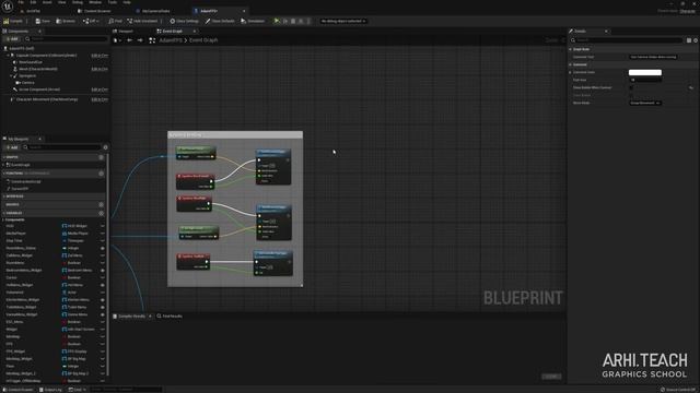 Эффект тряски и покачивание камеры в Unreal Engine | Blueprints в Unreal Engine 5