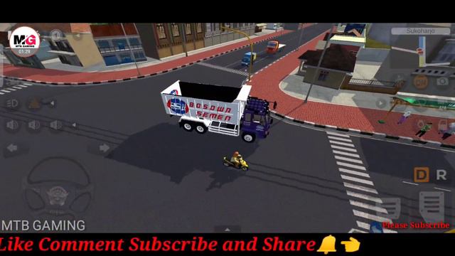 Download MITSUBISHI FUSO DUMP TRUCK MOD for Bus Simulator Indonesia | Bussid V3.5 - MTB GAMING