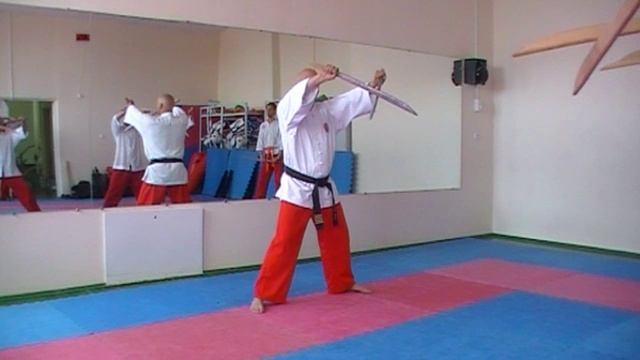 Семинар по технике фехтования двумя мечами Банши