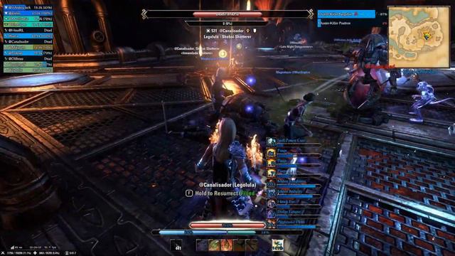 Veteran Halls of Fabrication First Boss (LND Training) ESO Morrowind