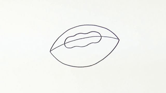 How to Draw a Football American Ball Easy