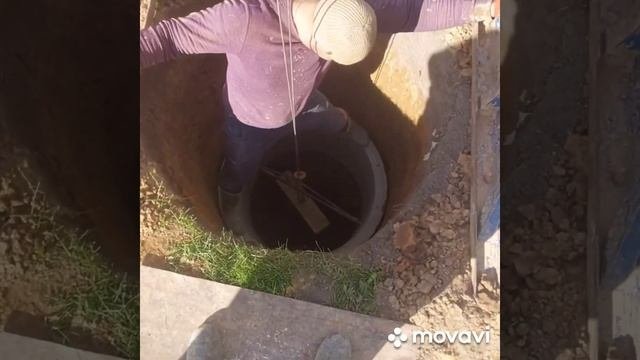 Беларусь Витебская обл Бешенковический район д Запольеколодец из 8 колец.