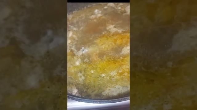 Куриный суп...(необычный) Tovuq sho'rva...Chicken soup...