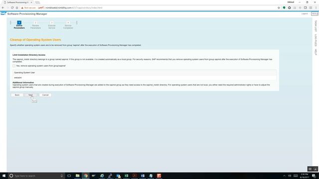 Installing SAP Web Dispatcher for S/4HANA
