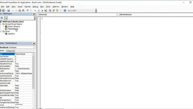 MS Excel Userform Login ID Password Creation Step by step Guide