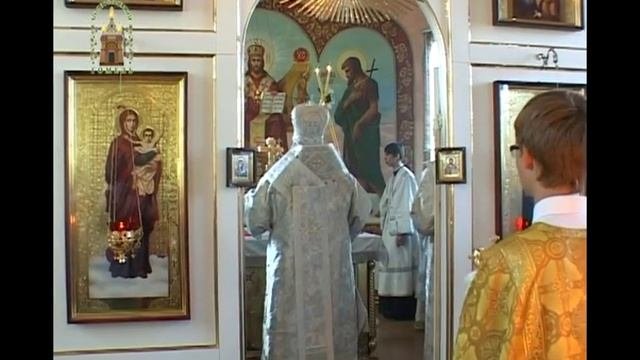 Праздник в храме Преображение Господне 2012 год.