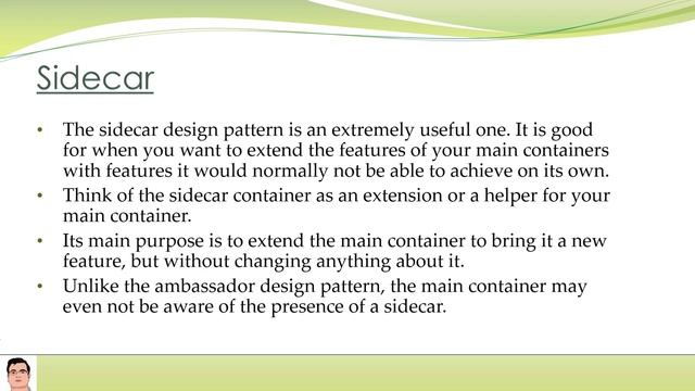 Kubernetes Course .. Details discussion on Ambassador and Sidecar Design Pattern.
