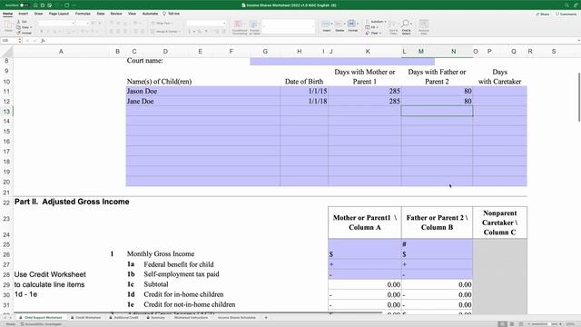 How to calculate child support in Tennessee using Tennessee child support calculator