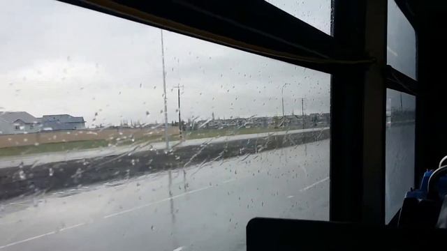 [Calgary Transit] Bus Ride in the Rain - 2005 New Flyer D40LF (#7923) on Route 178