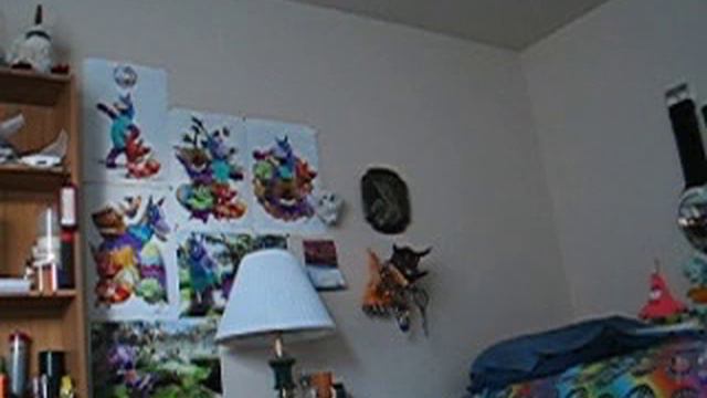Syma S107G R/C Coaxial Helicopter flying to Anthrax music