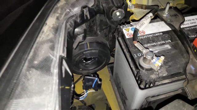 Atom H4 Led Tricolor Headlight vs stock H4 headlight