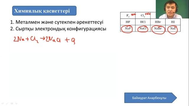 Химия | 8 сынып  |Элементтердің табиғи топтары және олардың қасиеттері
