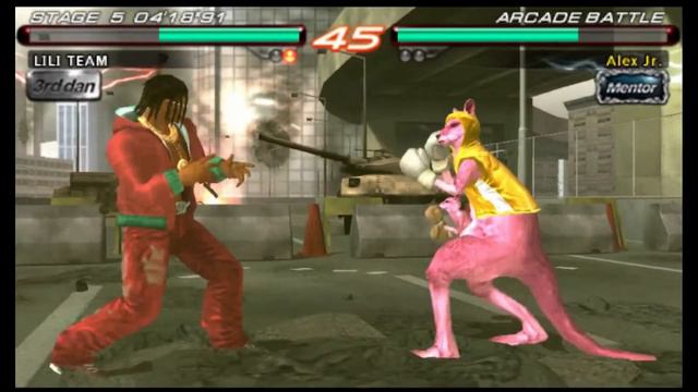 Tekken 6 Eddy Gordo VS Roger Jr HD Fight