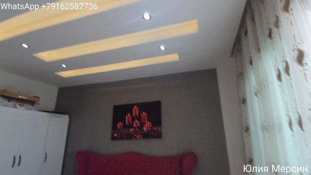 Мерсин Томюк 1+1 24700 € с мебелью и техникой