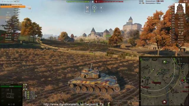 16.10.2018 World_of_ Tanks Качаем (пантеру P.44)