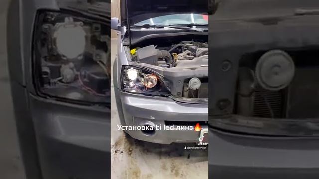 Установка bi led линз? Kia Sorento