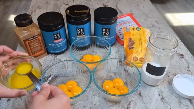 ?Egg Yolk Waffles **3 Ways** ????