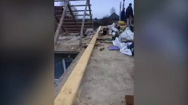 Бедриківці в листопаді 2019 робимо новий дах на хаті