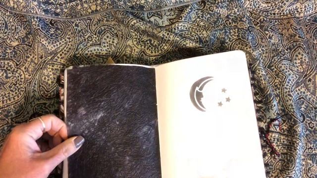 ***SOLD***Gothic junk journal flip through