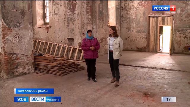 Жители села Зимино Захаровского района своими силами спасают историческую церковь