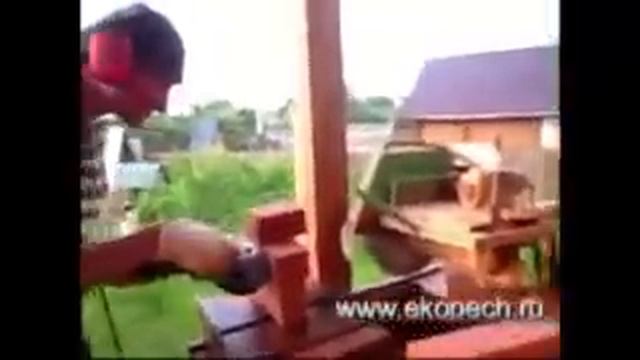 Как выточить фигуры из кирпича