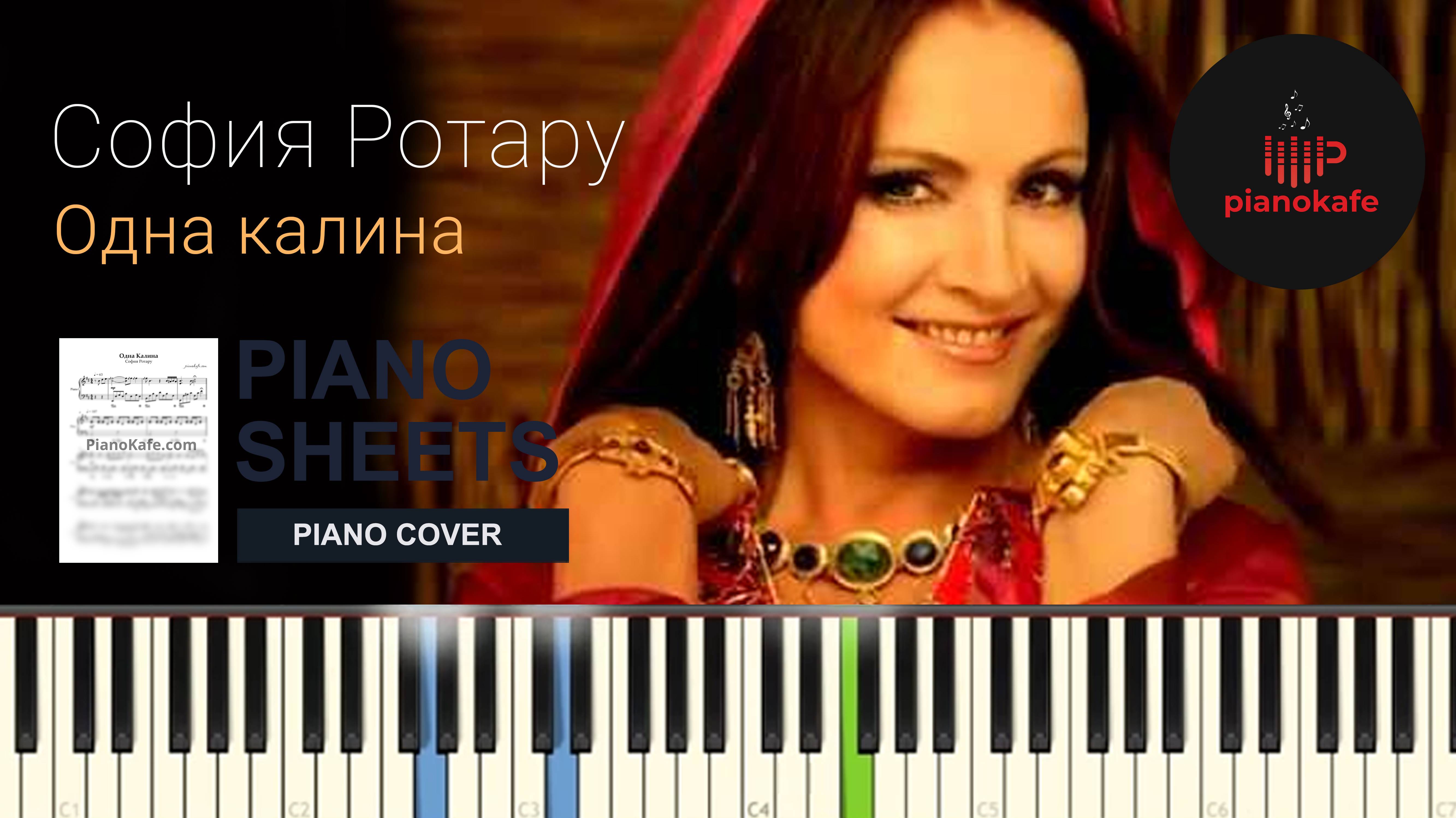 София Ротару - Одна калина НОТЫ & MIDI | PIANO COVER