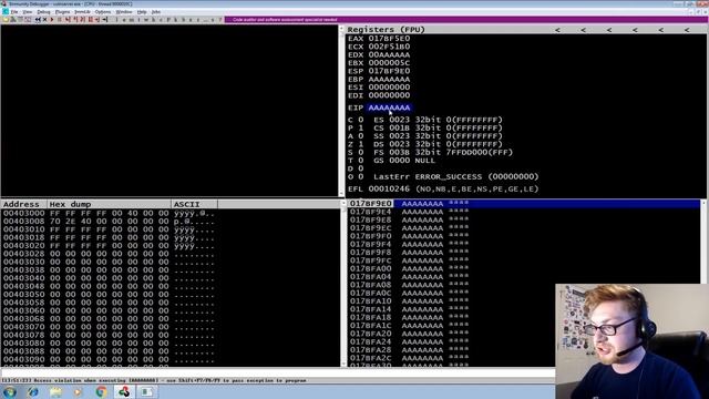 VULNSERVER Exploit: HTER w/ Assembly & Shellcode