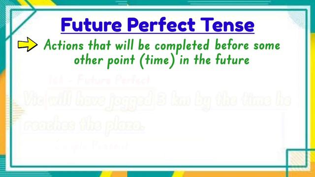Future Perfect Tense of Verbs (with Activity)