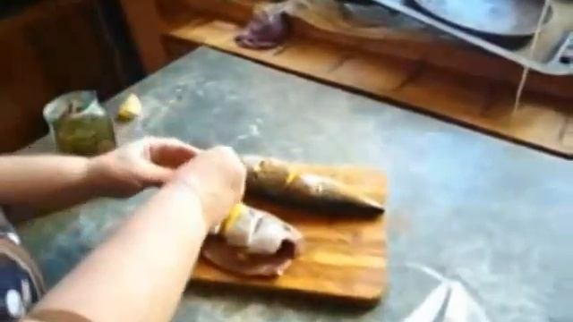 Запеченная скумбрия