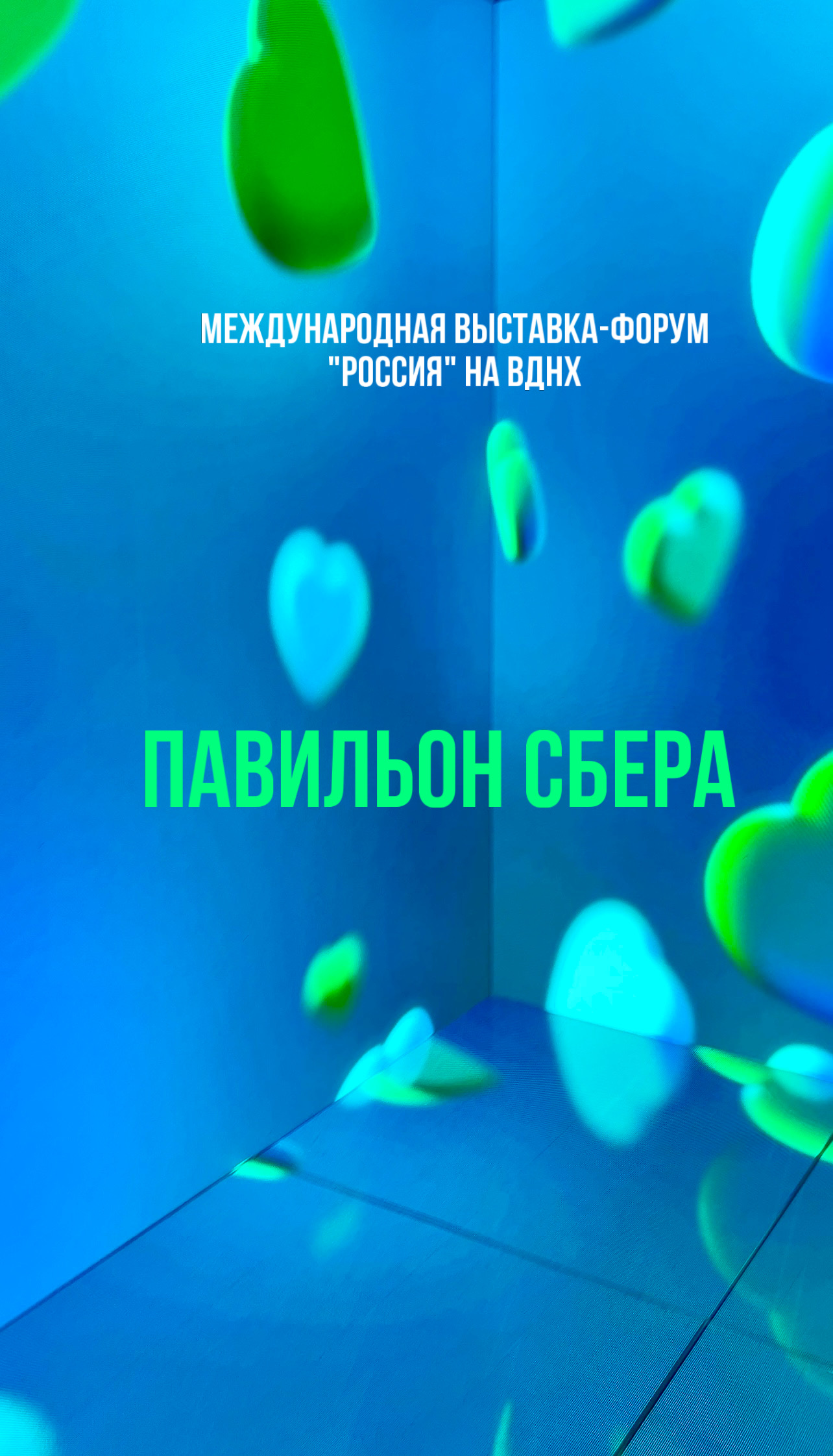 Павильон Сбера, Международная выставка-форум "Россия" на ВДНХ