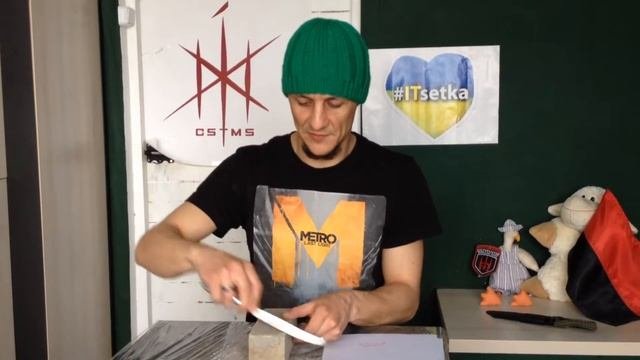 Точимчемпопало 4 Заточка ножа о пафосный кирпич