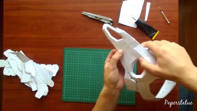 How to make Halloween mask Ram skull
