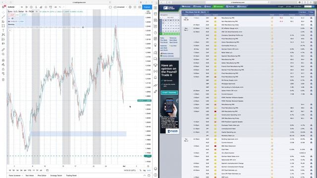 HOW TO TRADE THE FOREX CALENDAR- WEEK 9