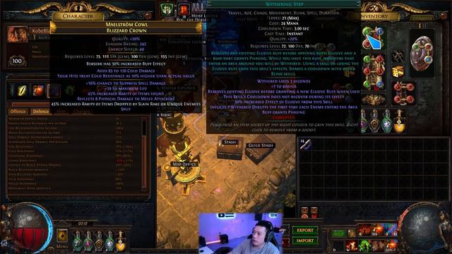 [PoE 3.17] Frost Blades MF w/ 81%Q and 400%IIR, 100% Deli Viable - ARCHNEMESIS PATH OF EXILE