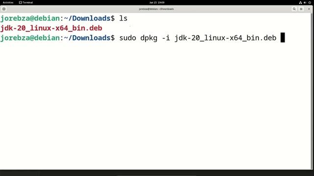 How to install java 20 on debian 12 | latest JDK