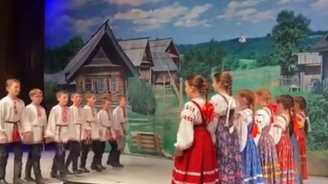 Русская традиционная игра-хоровод «А мы просо сняли"