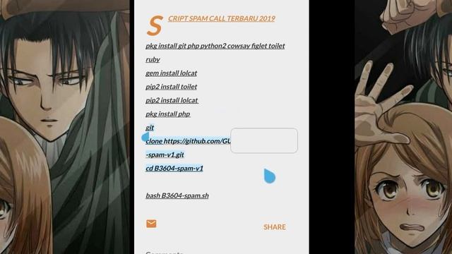 #Termux #SpamCall
Tutorial SpamCall-Termux terbaru (2019)