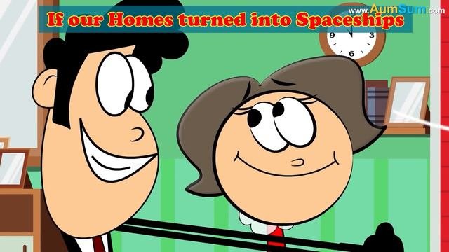 What if our Homes were made of Jelly?  more videos  aumsum kids cartoon whatif