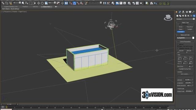 Создание аквариума в 3dsmax_3