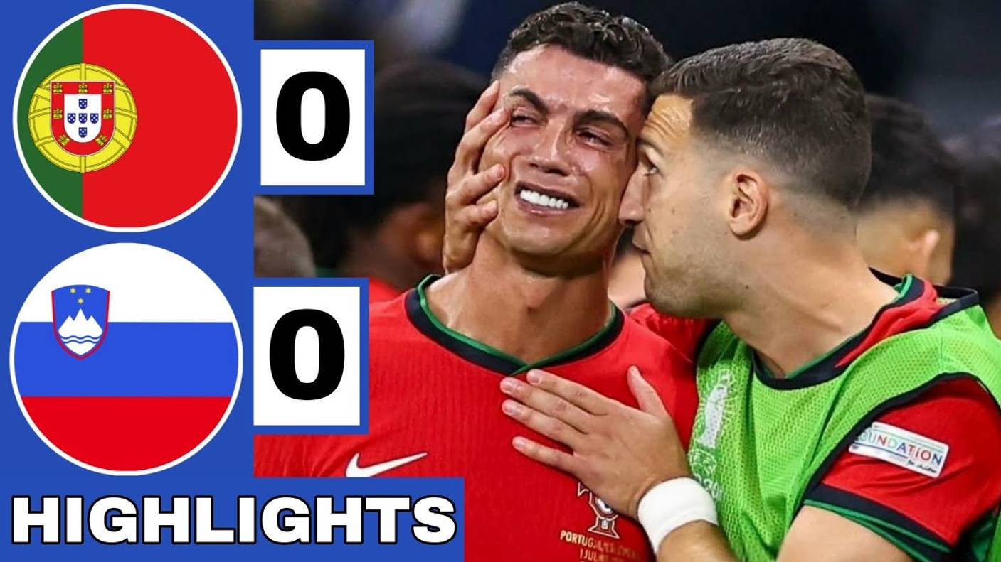 Португалия прошла Словению по пенальти! Драма Роналду на Евро!