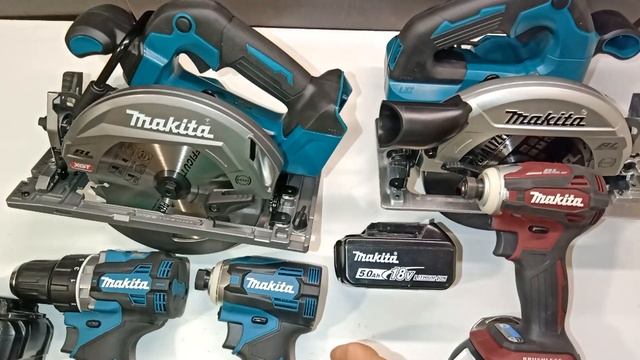 Купил пилу Makita HS012 и продал Makita DTD172 японский сборки-состоялся переход на Makita 40V XGT.