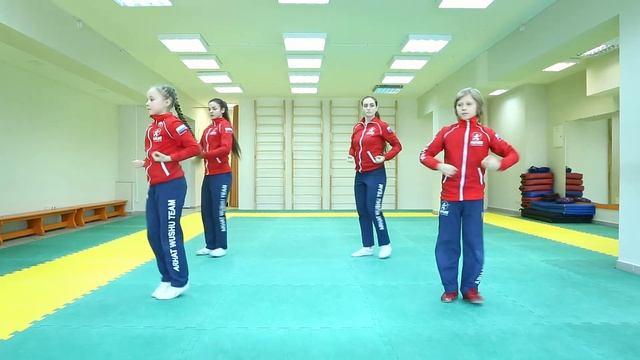 Школа ушу. Отработка позиций ушу. Часть 2